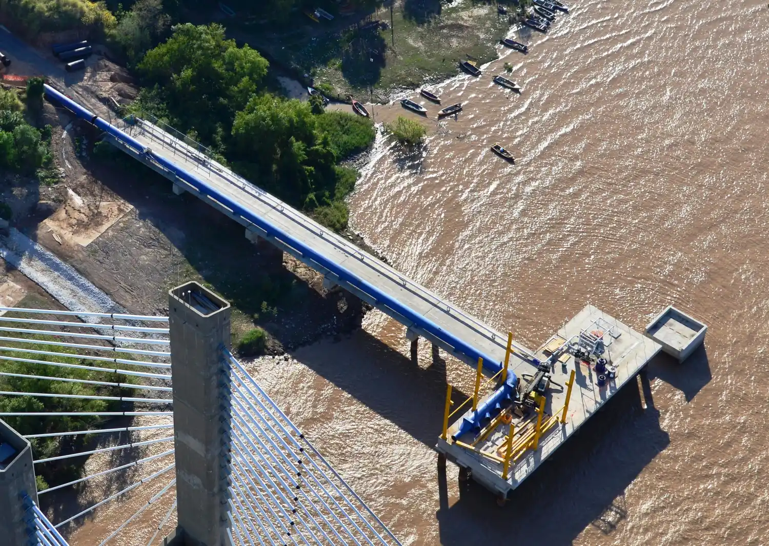 Después de 130 años, el gobierno de Santa Fe inaugura una nueva planta potabilizadora de agua para Rosario y  su zona