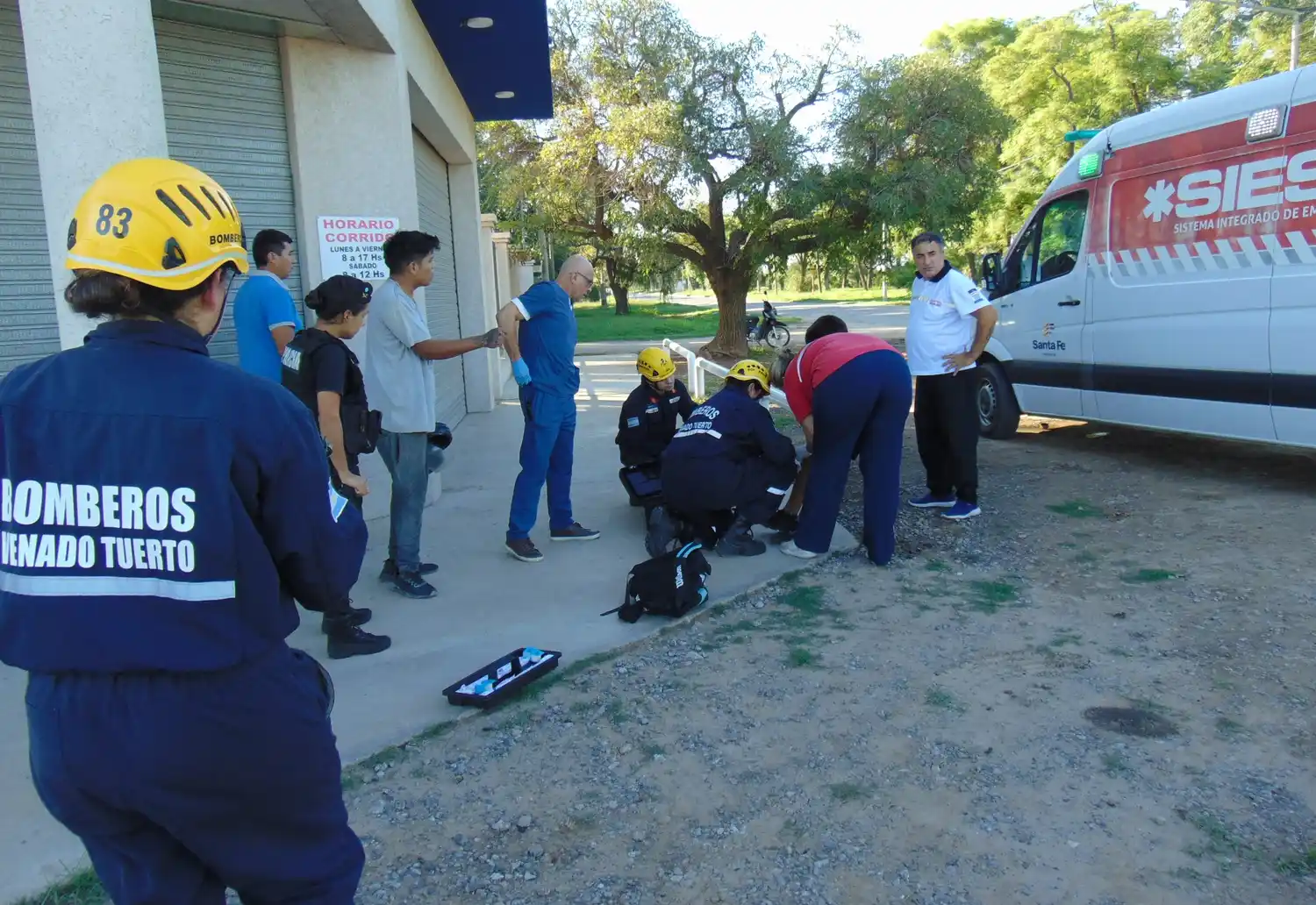 Crédito: Bomberos de Venado Tuerto.
