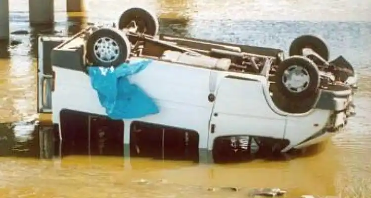 Rescataron la Traffic que cayó al Río
