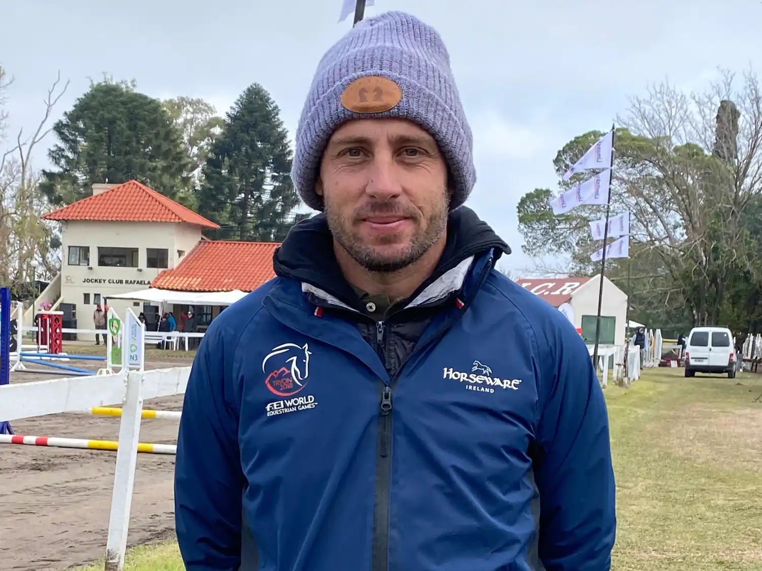 Sebastián Perotti, jinete y dirigente del Club Hípico | Crédito: RADIO RAFAELA