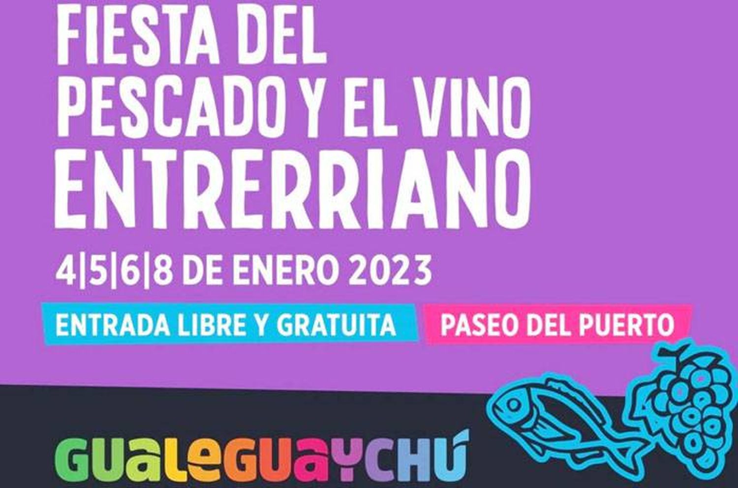 Todo listo para la Fiesta del Pescado y el Vino Entrerriano 