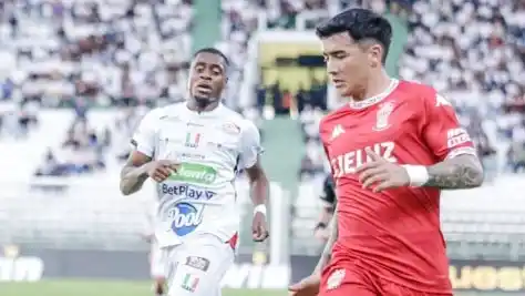 Huracán perdió por 1-0 con Once Caldas en el partido de ida de la Copa Sudamericana