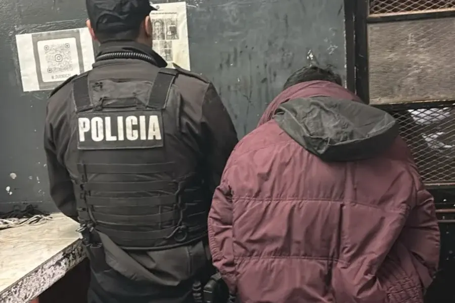 Detenido en Echesortu.