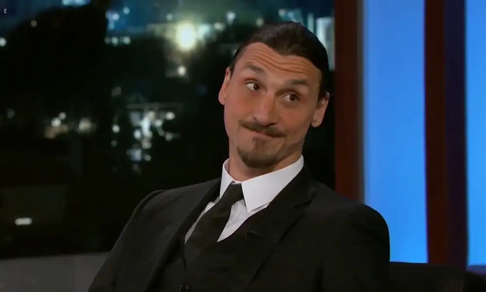 Zlatan Ibrahimovic.