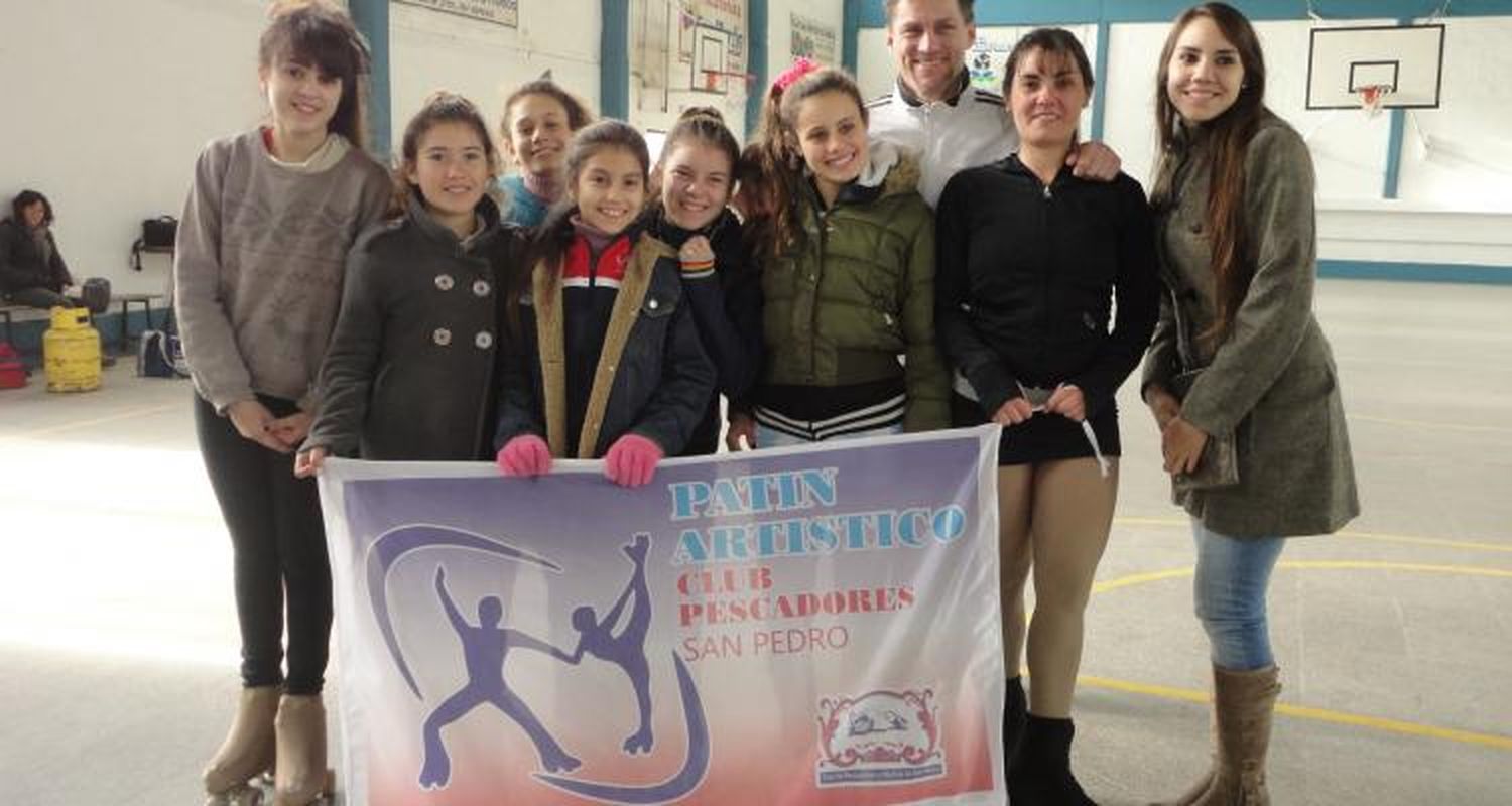 Patinadoras de Pescadores se preparan para el regional