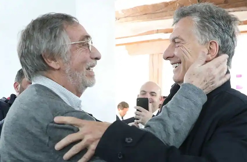 Macri se encontró con Luis Brandoni en Madrid