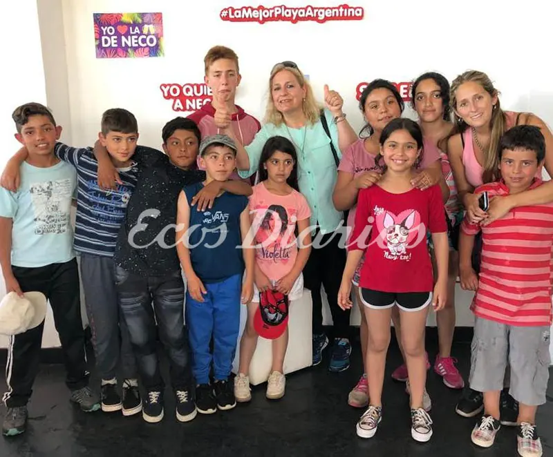 Felicidad plena de alumnos al conocer nuestra ciudad
