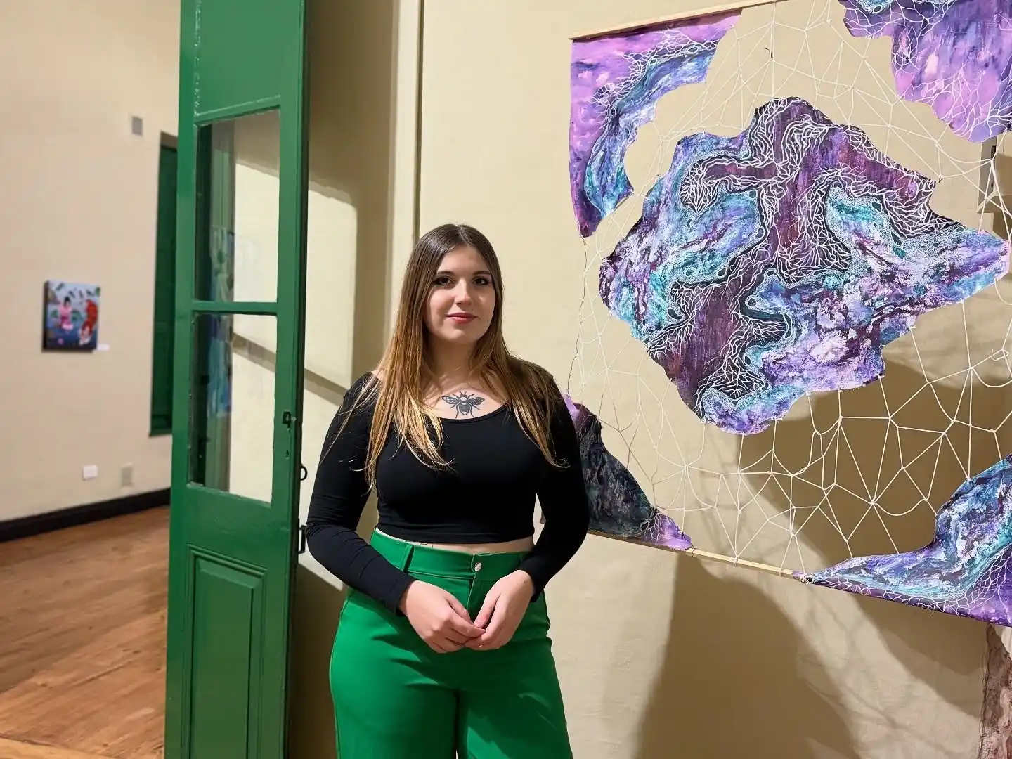 Ana Paula Canelo presentó su obra en la Casa Museo.