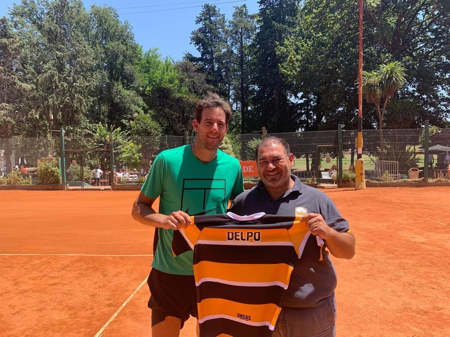 Uncas despidió a Del Potro