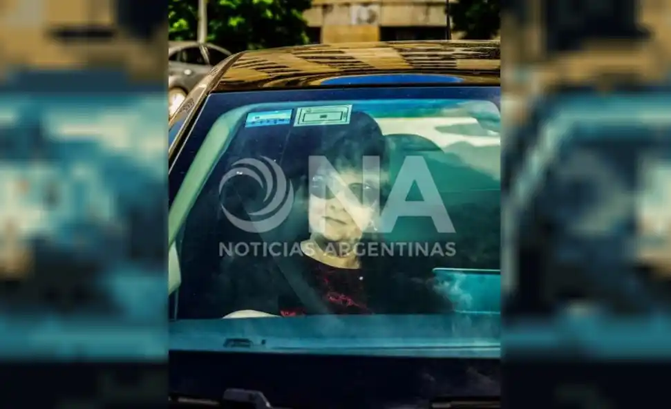 Graciela Molina de Cancio en Comodoro Py. Foto: Agencia NA / Daniel Vides