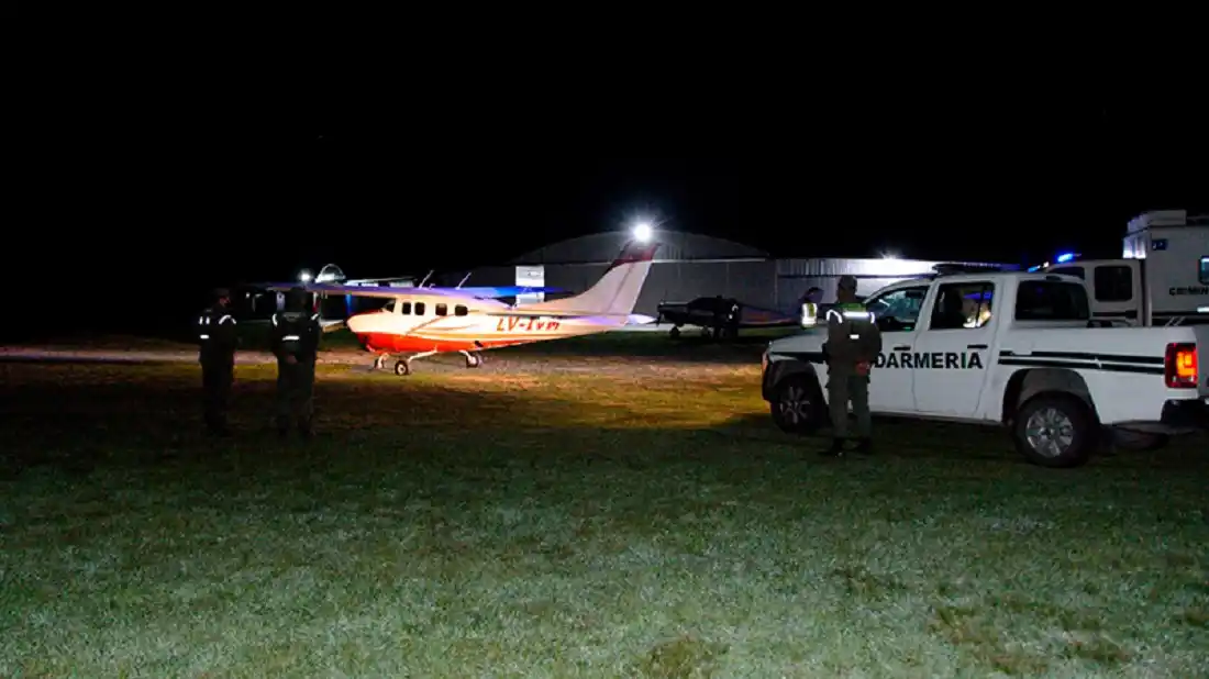 Hallaron otra avioneta vinculada con el traslado de drogas a Paraguay y Uruguay