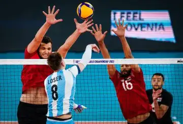 Argentina derrotó con lo justo a Egipto y avanzó a octavos de final del Mundial de vóley