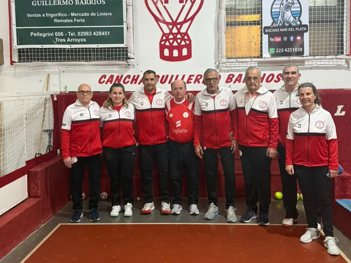 Bochas: se disputaron las semifinales de ida del Campeonato Oficial de 3ra categoría
