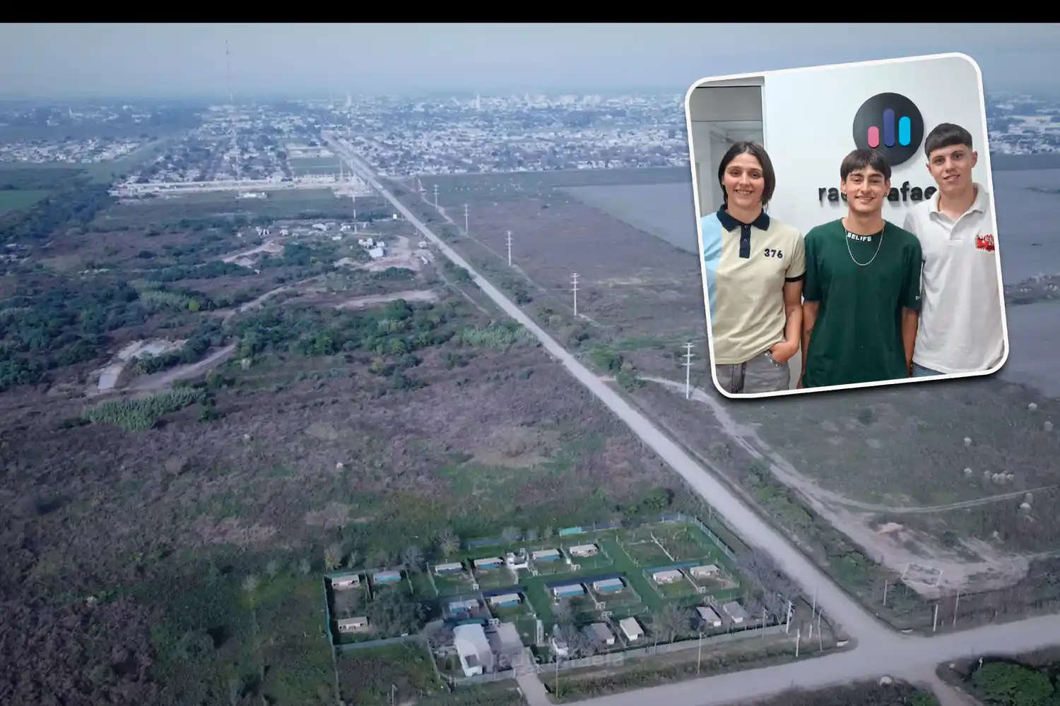 Tomás, Luca y Lourdes - Estudiantes de la Escuela de Enseñanza Media Nº 376 "Joaquín Dopazo" | Solicitan al Gobierno Provincial que reconsidere la instalación de la alcaidía de Rafaela