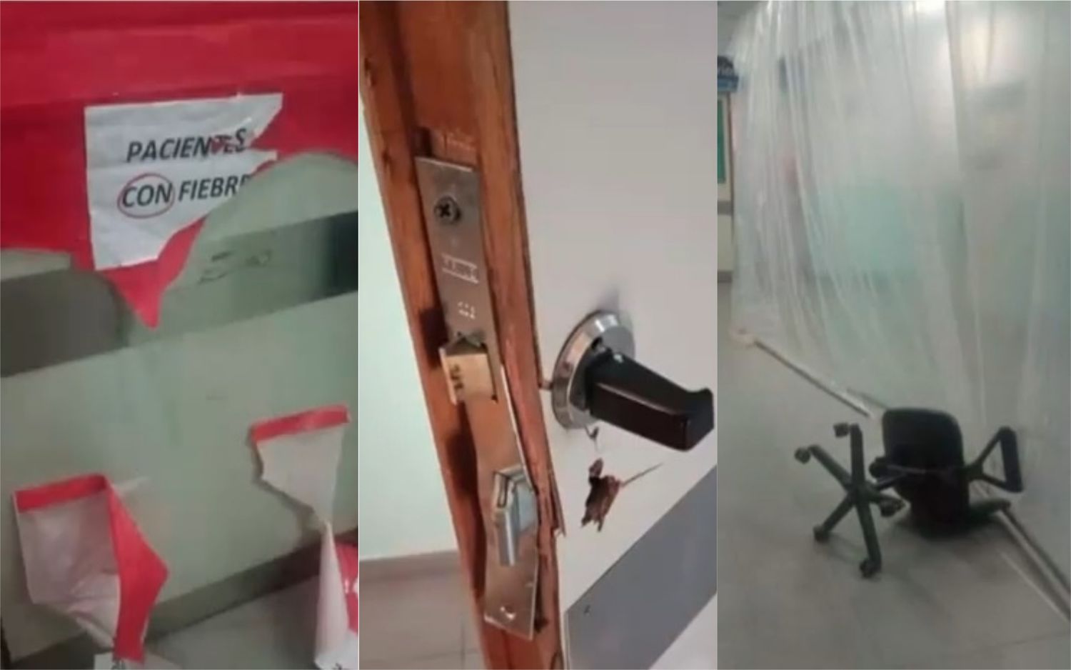 Vergonzoso: Familiares de un paciente agredieron a médicos y causaron destrozos en el Hospital Iriarte de Quilmes