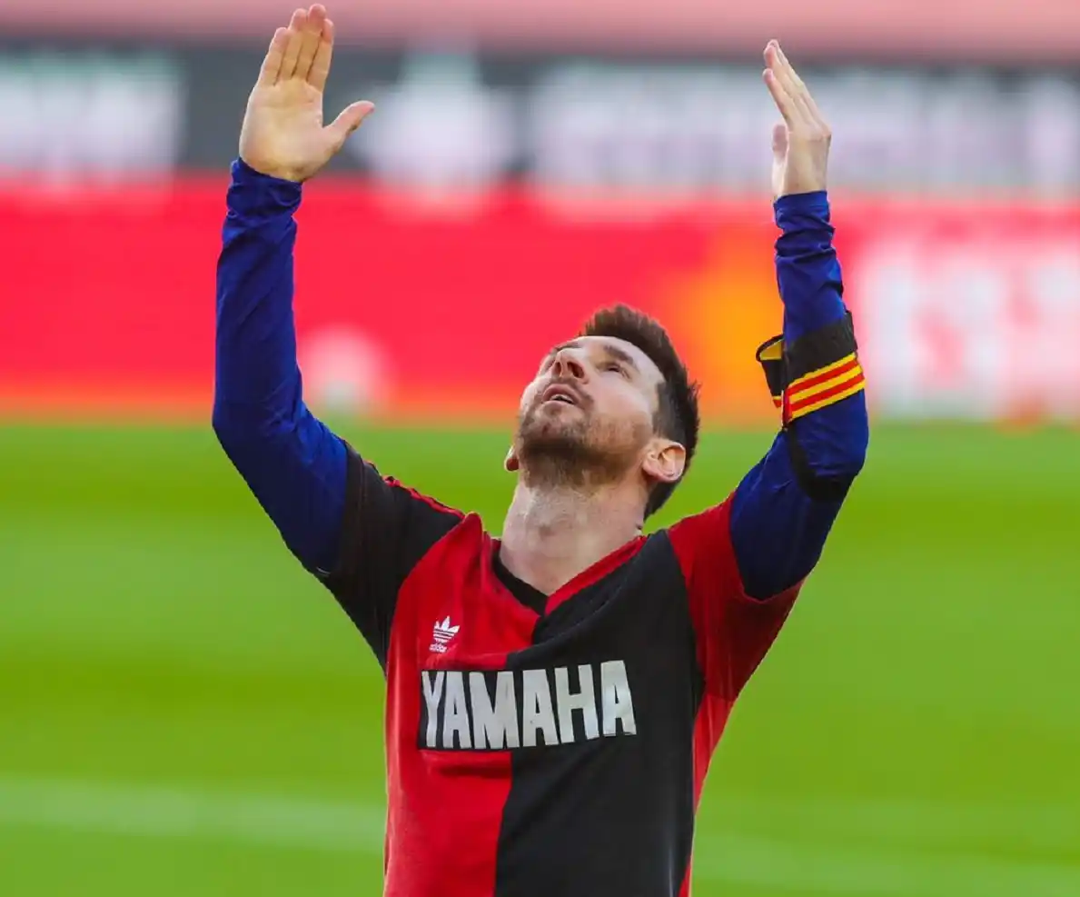 El emocionante homenaje de Lio Messi para Diego Maradona