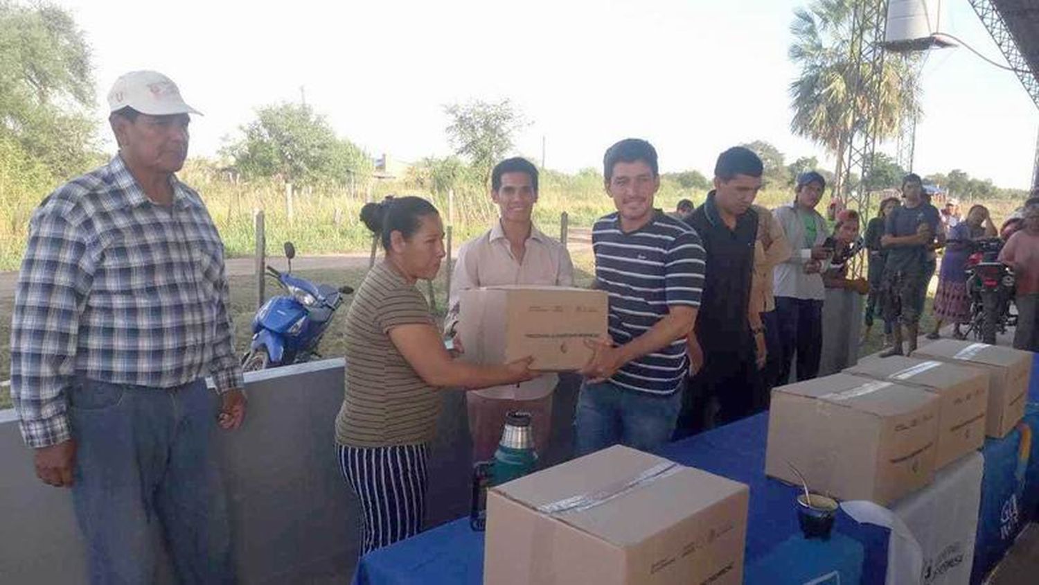 Continúa la entrega de módulos 
alimentarios a comunidades aborígenes