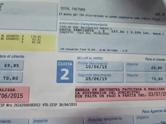 Rige un aumento de la tarifa eléctrica tras varios meses de congelamiento