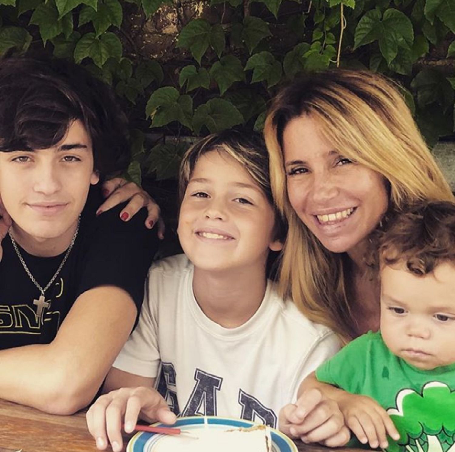 Flor Peña y sus hijos dieron positivos de coronavirus