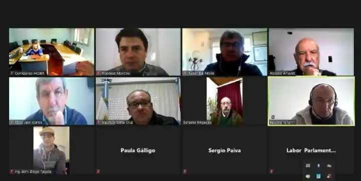 Morchio se reunió con la Comisión de Producción