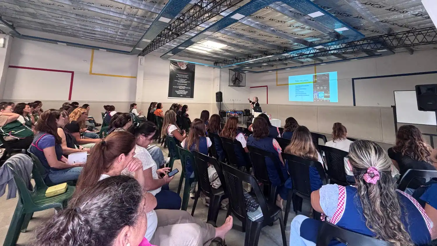 Encuentro de formación docente de la JUREC en el Colegio Pío XII