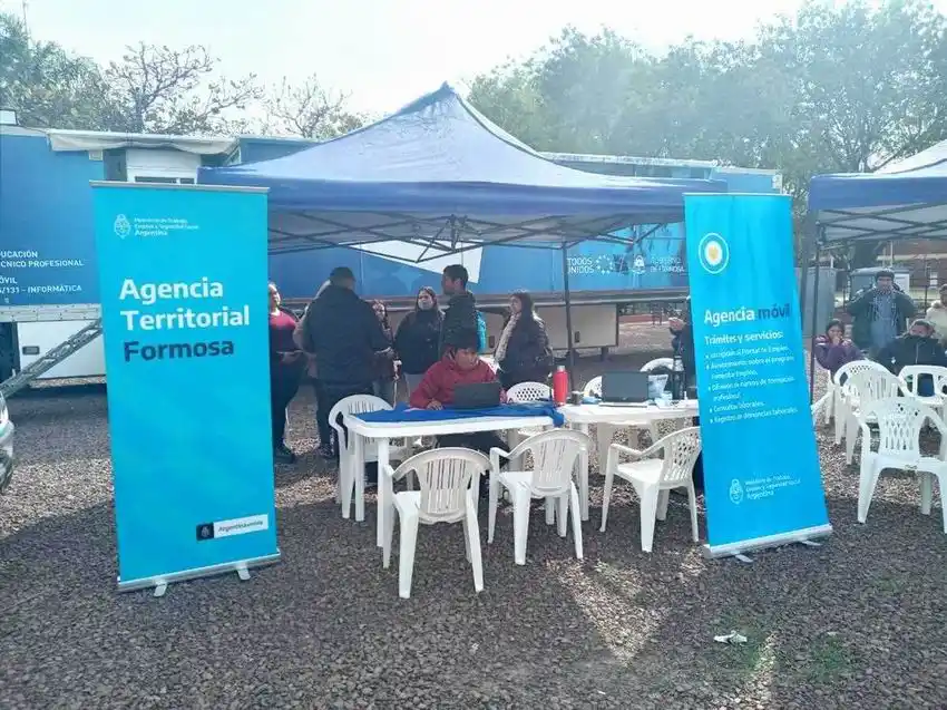 La Agencia Móvil del Ministerio de Trabajo
de Nación recorrerá varias localidades