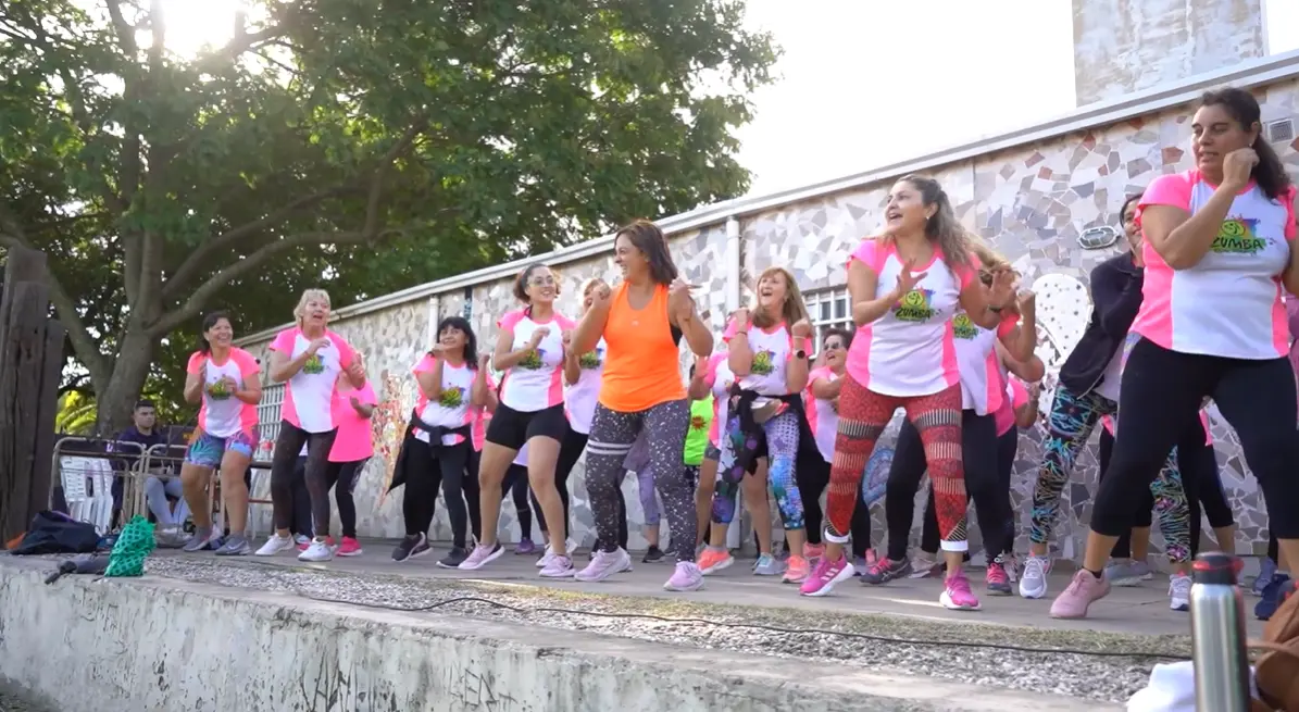 En el barrio Fátima dió inicio el programa Plaza Deportiva