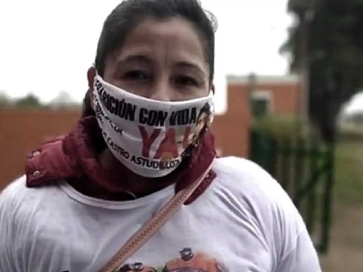 La madre de Astudillo Castro dijo estar "conforme y tranquila" luego de reunirse con el Presidente