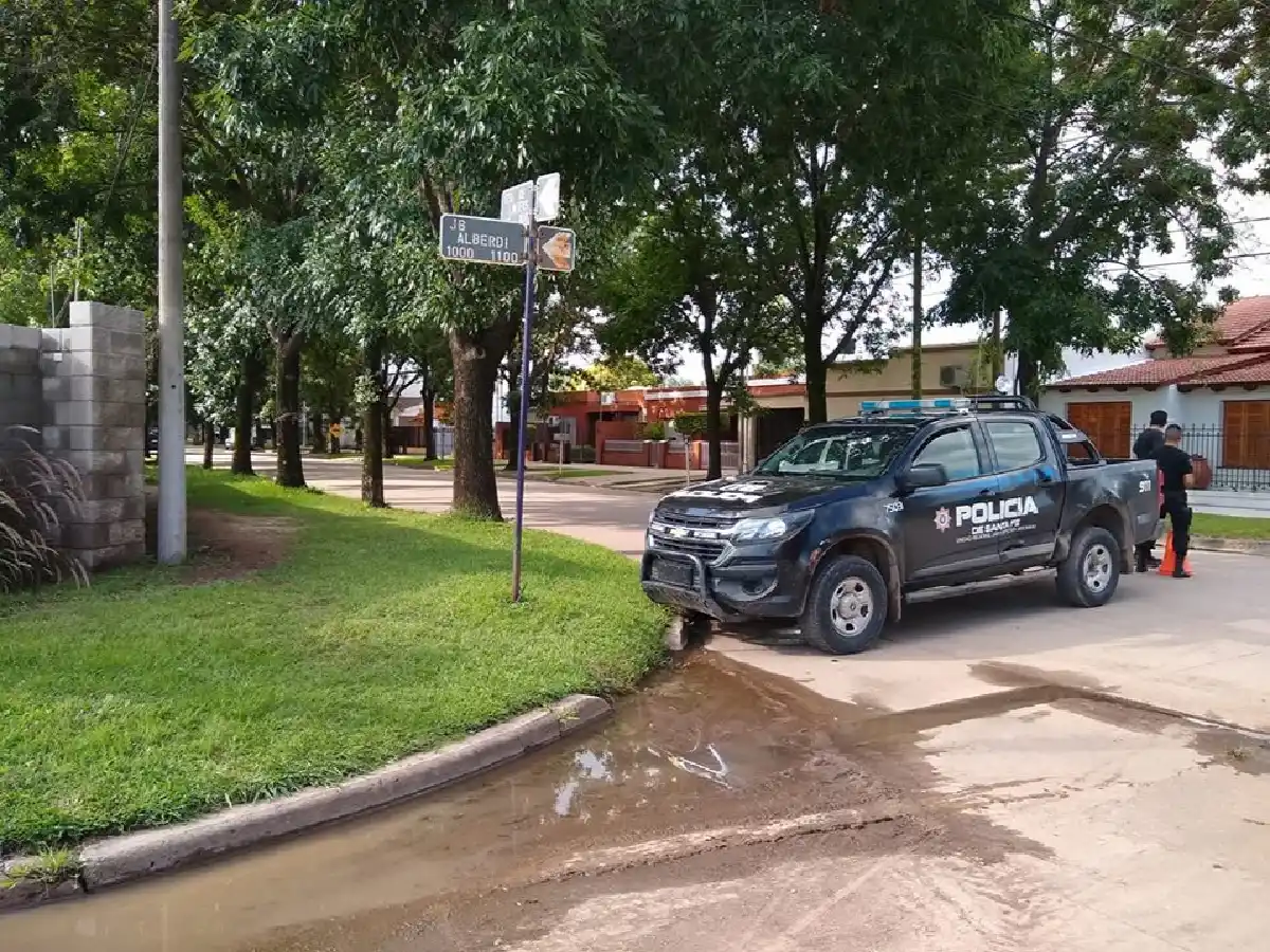 Gálvez: mujer golpeada por su pareja 