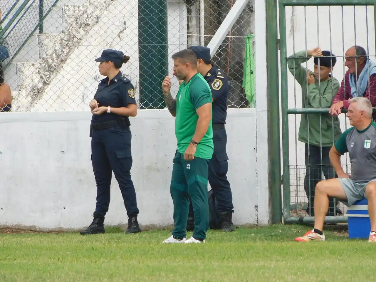 El DT de Sportivo Belgrano habló en conferencia de prensa post partido.