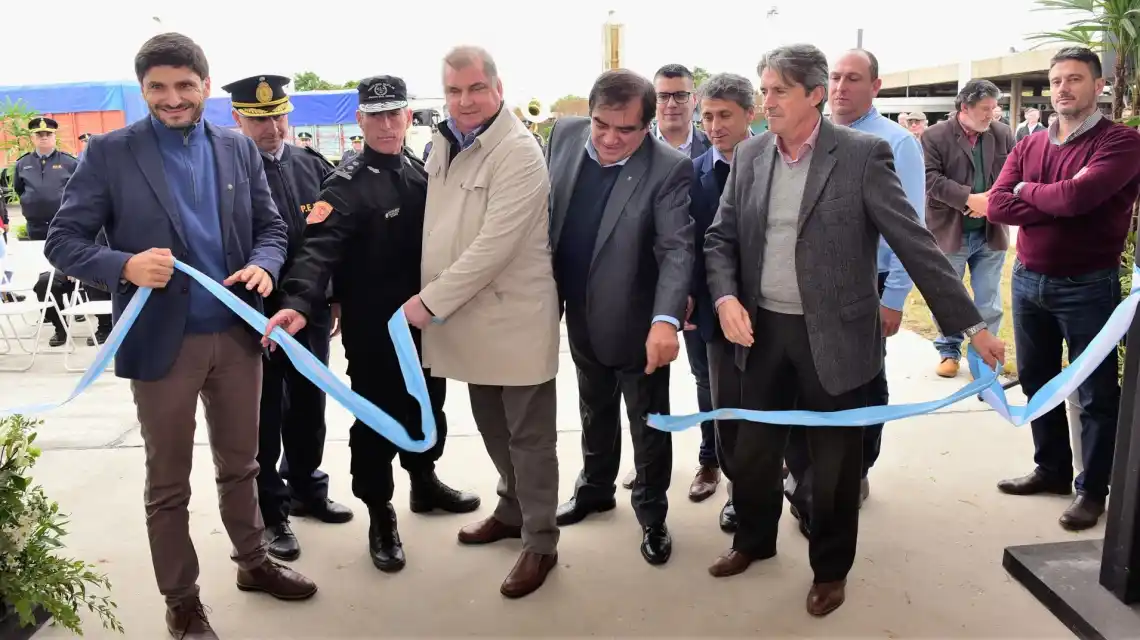 Se inauguró una estación de bomberos en el Túnel Subfluvial