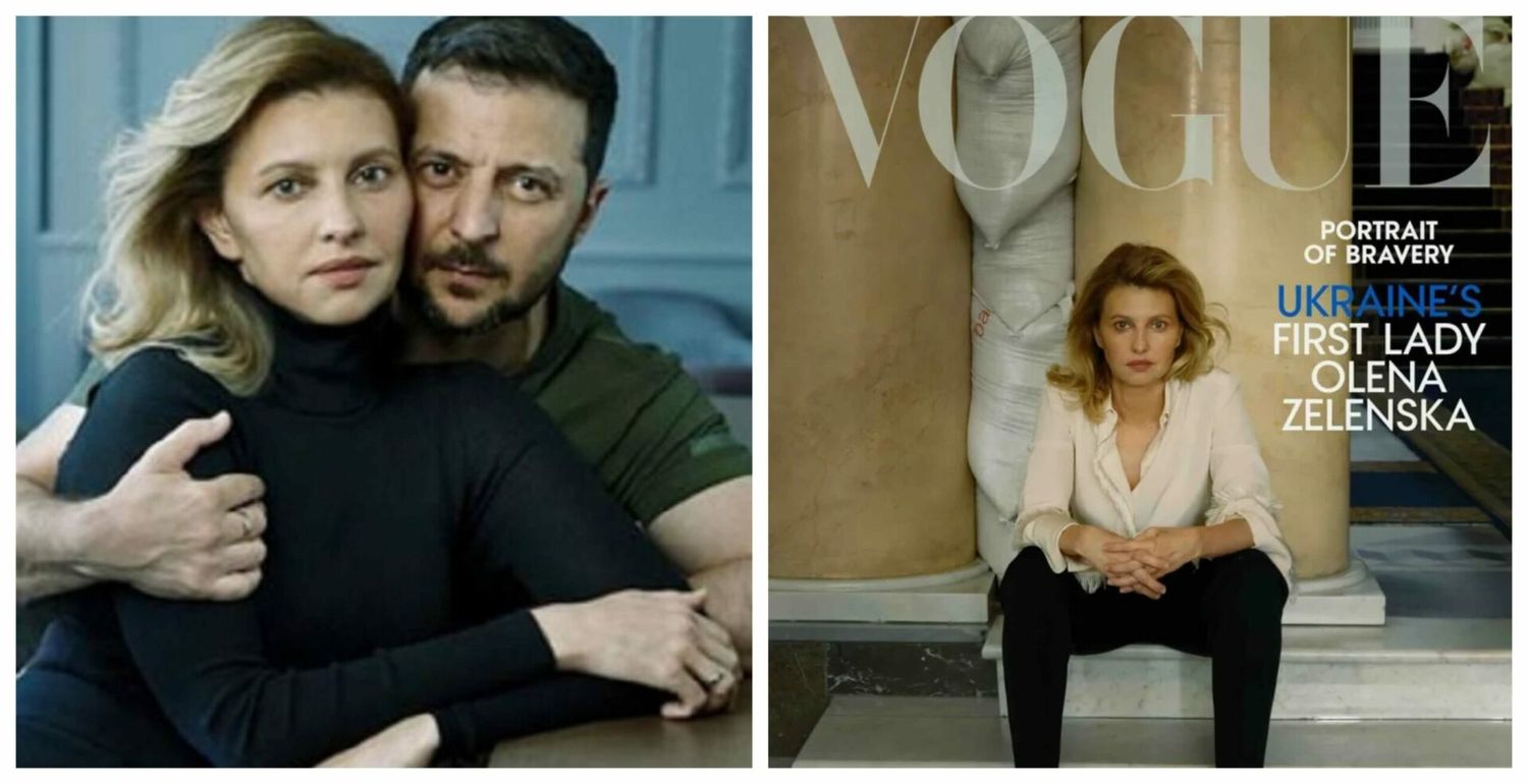 LA POLÉMICA SESIÓN DE FOTOS PARA VOGUE que coloca en un escándalo al presidente de Ucrania y su esposa