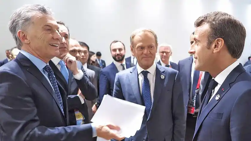 Macri se mostró con los líderes del G20