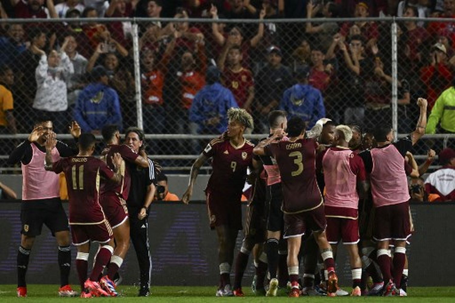 Venezuela empata con Argentina con marcador: 1-1