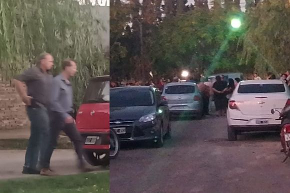 Tras despedir al policía Lalo Cantero en redes sociales, Berni llegó a Río Tala