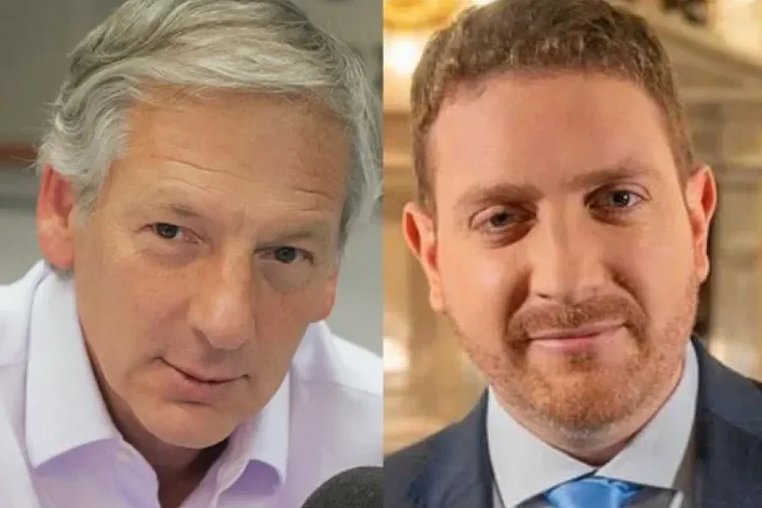 Por los insultos de Milei a periodistas se cruzaron en el pase Longobardi y Viale