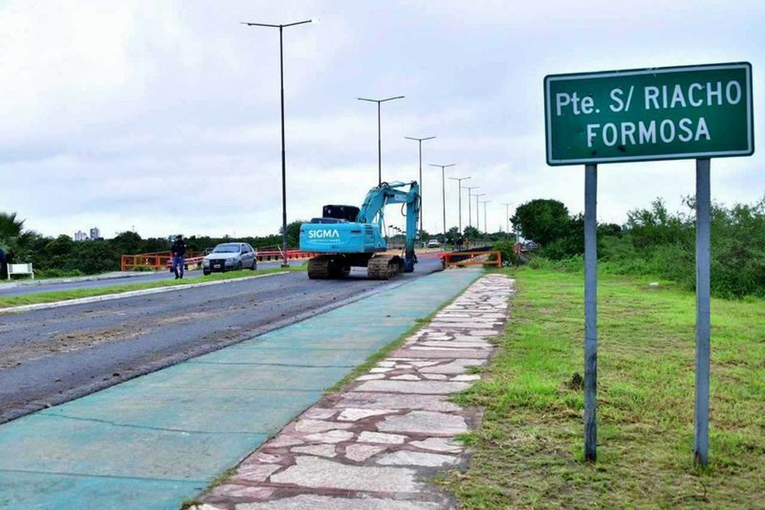 Comenzó la reparación y refacción 
del puente de la avenida ribereña