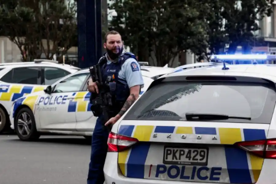 Un hombre mató a tiros a dos personas en Nueva Zelanda