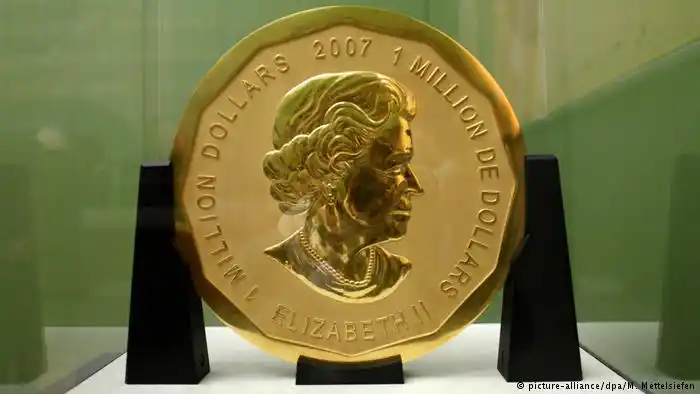 Roban la mayor moneda de oro del mundo de un museo berlinés