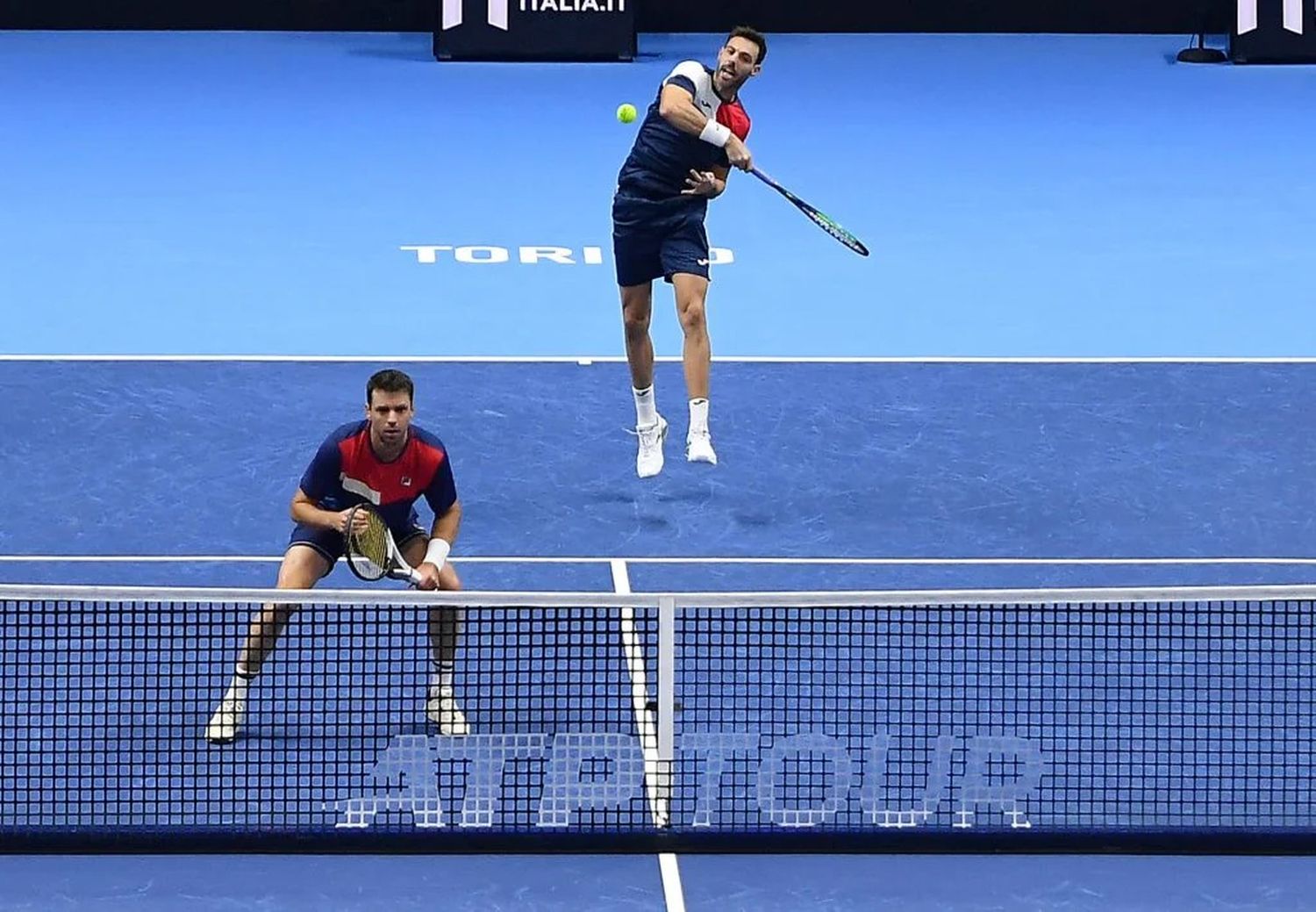 Horacio Zeballos y el catalán Marcel Granollers