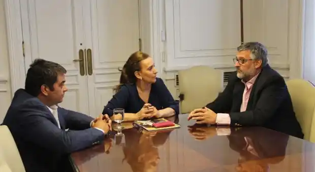 Villegas fijó agenda de trabajo conjunta con Triaca y Michetti