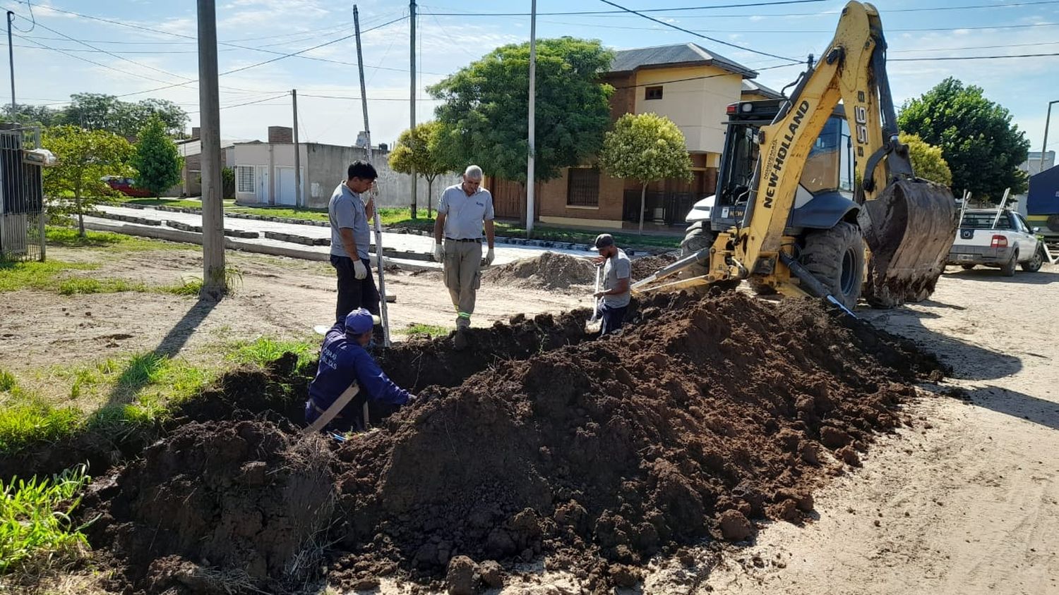 Venado Tuerto: la Municipalidad avanza en la ejecución de obras de desagüe