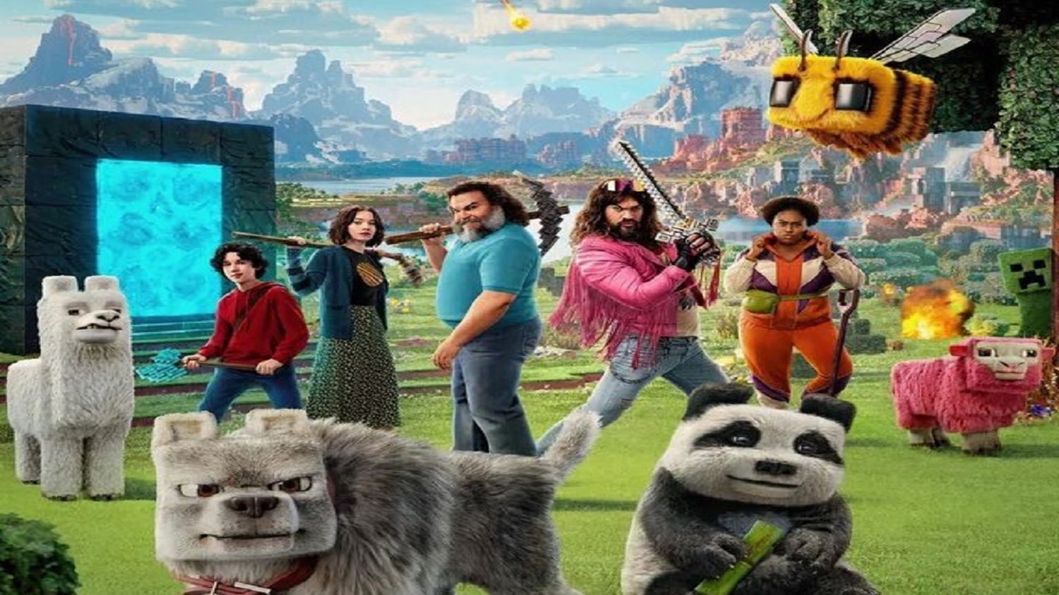 «A MINECRAFT MOVIE» la rompe en su estreno: la taquilla  enloqueció el fin de semana
