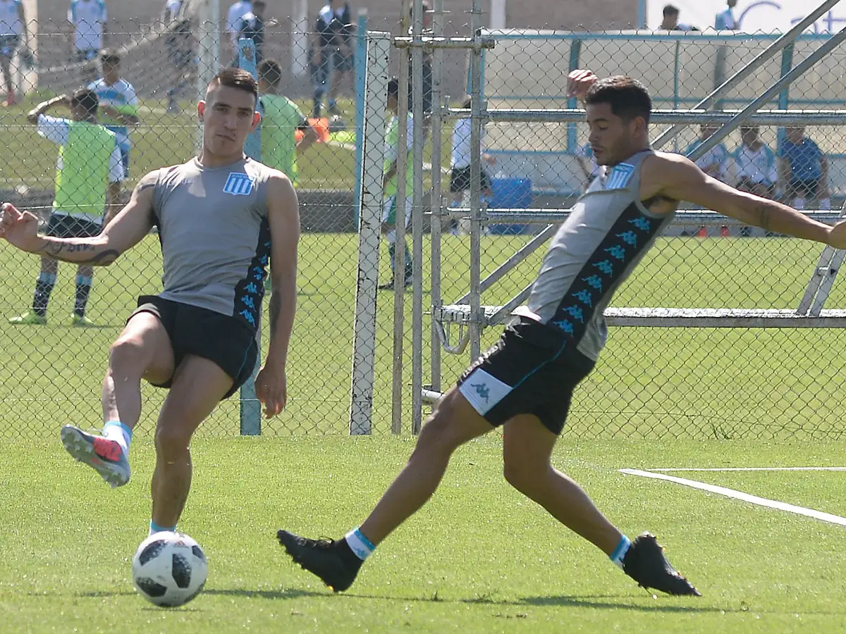 Racing: Centurión se sumó a las prácticas