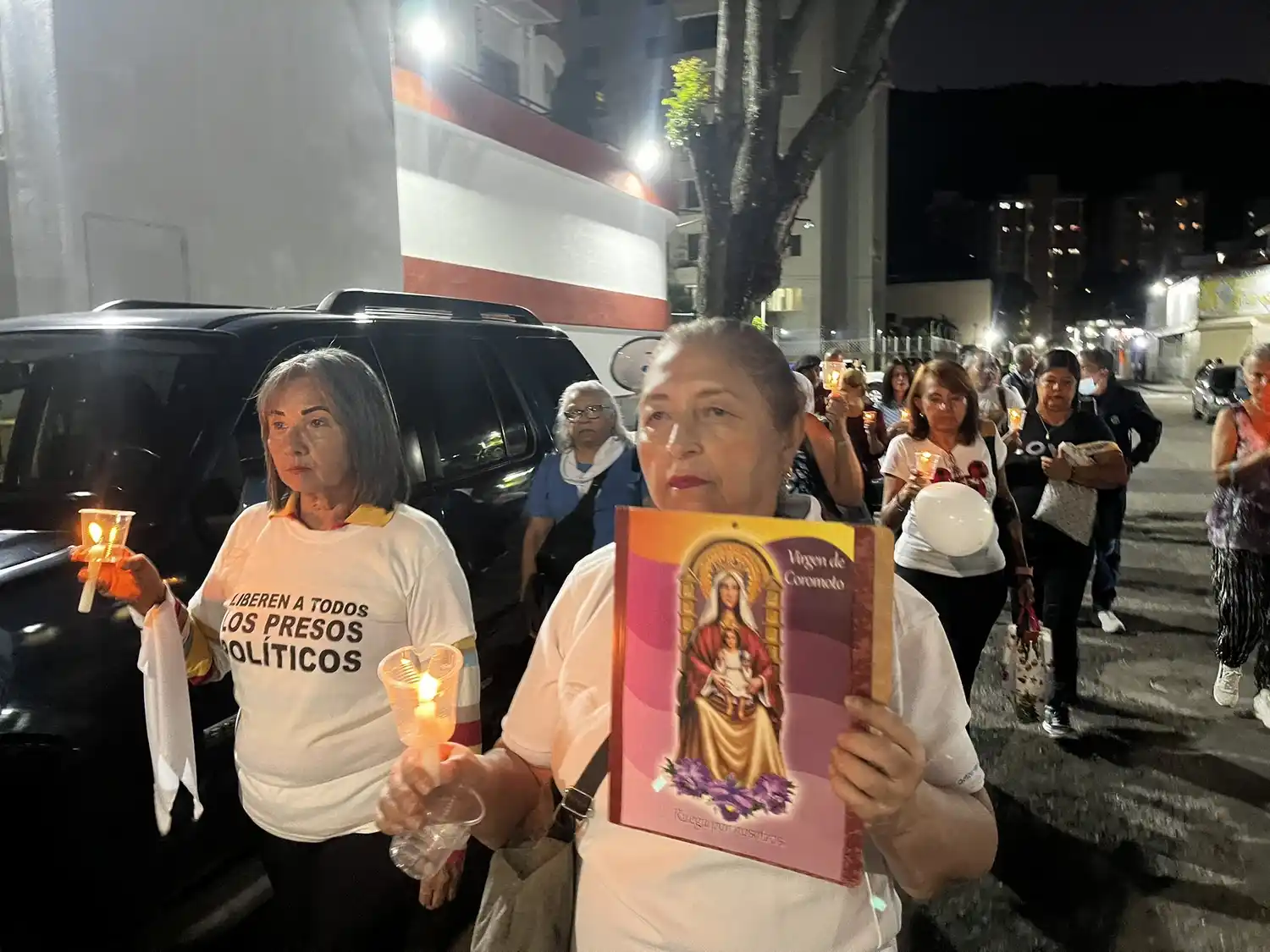 Familiares de presos del 28J piden a la iglesia que interceda por ellos