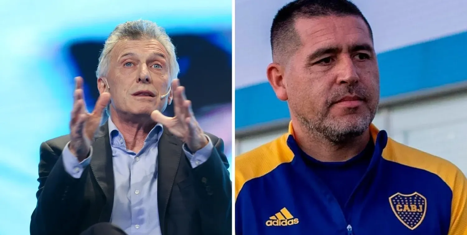 Mauricio Macri y Juan Román Riquelme cara a cara por el poder en Boca.