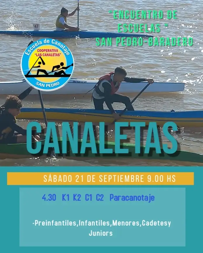 Encuentro de canotaje en las canaletas - 1