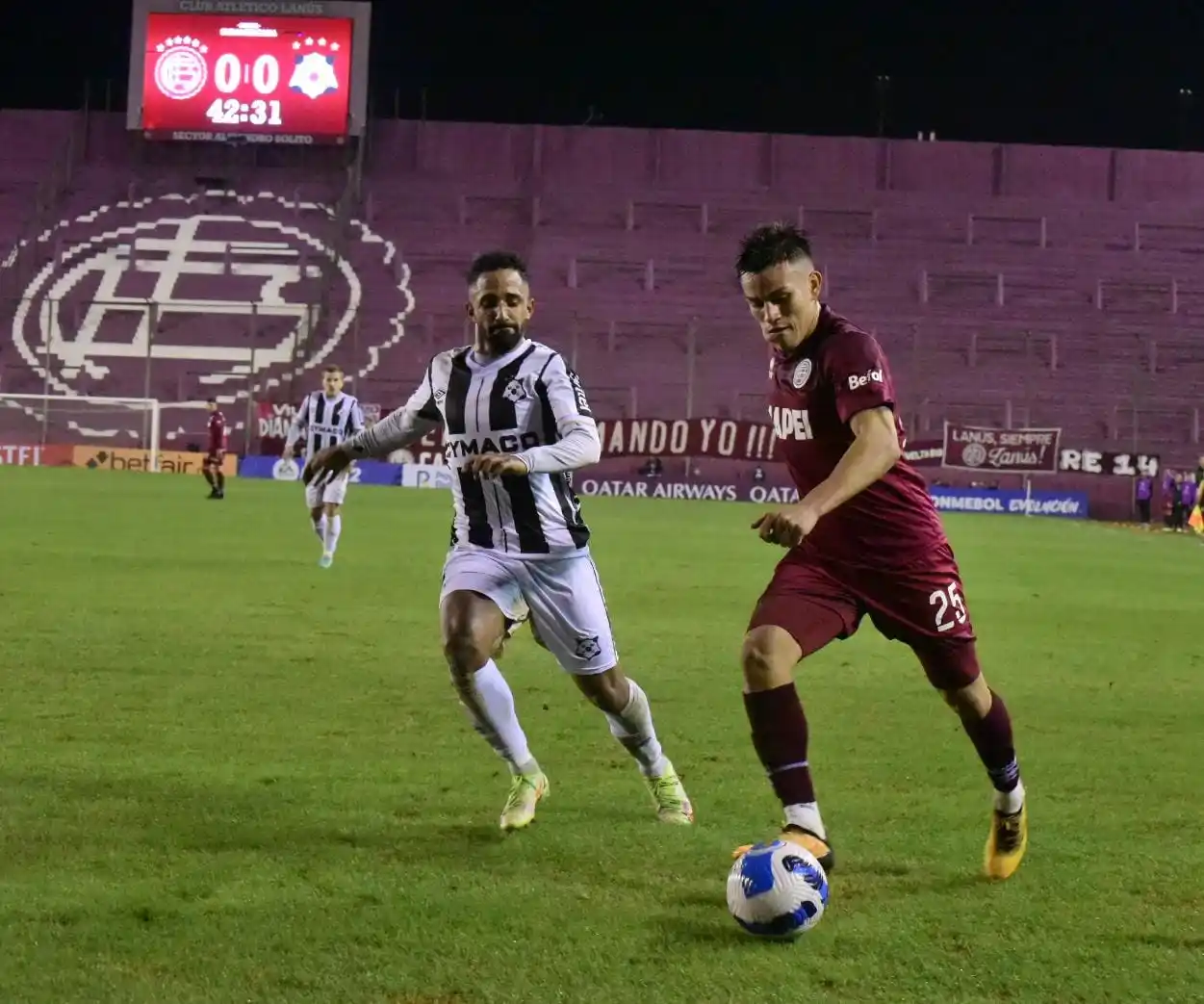 Lanús lo perdió en los últimos minutos.