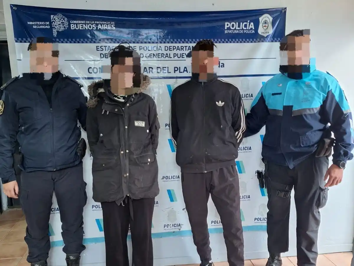 A pesar de la aprehensión, finalmente fueron imputados y quedaron en libertad.