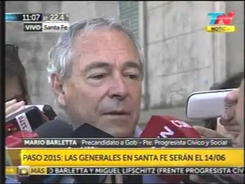 Barletta: “Es importante que todos expresemos lo que creemos”